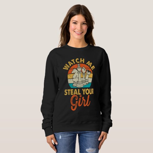 Sweatshirt Chess Chess Player Pun Quote 2 (Devant entier)