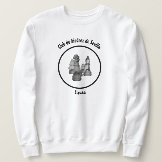 Sweatshirt Chess Club (Design voorkant)