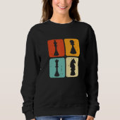 Sweatshirt Chess Figures  Chess Player Pun Quote (Devant)