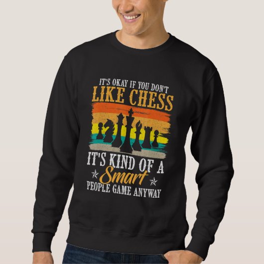 Sweatshirt Chess Graphic Men Boys Chess Coach Chess Player 21 (Devant)