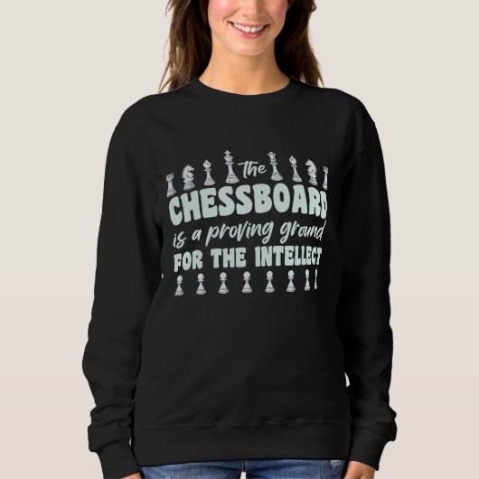 Sweatshirt Chess Lover Chess Player Chess Saying 8 (Devant)