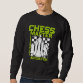 Sweatshirt Chess Master Chess Board Pieces Checkmate Grandmas (Devant)