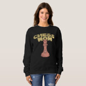 Sweatshirt Chess Player Board Game  I Chess Mom (Devant entier)