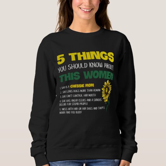 Sweatshirt Chessie Mom Chesapeake Bay Retriever Mama Dog  Wom (Devant)