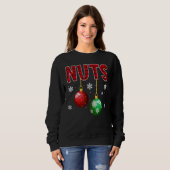 Sweatshirt Chest Nuts Matching Chestnuts Christmas Couples N (Devant entier)