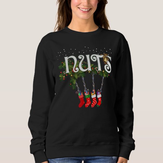 Sweatshirt Chest Nuts Matching Chestnuts Christmas Couples N (Devant)