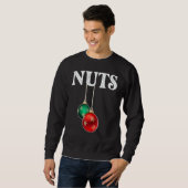Sweatshirt Chest Nuts  Matching Chestnuts Christmas Couples N (Devant entier)