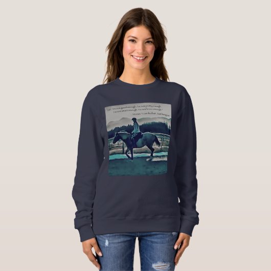 Sweatshirt Cheval (Devant entier)