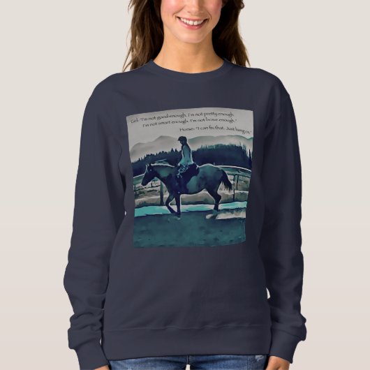Sweatshirt Cheval (Devant)