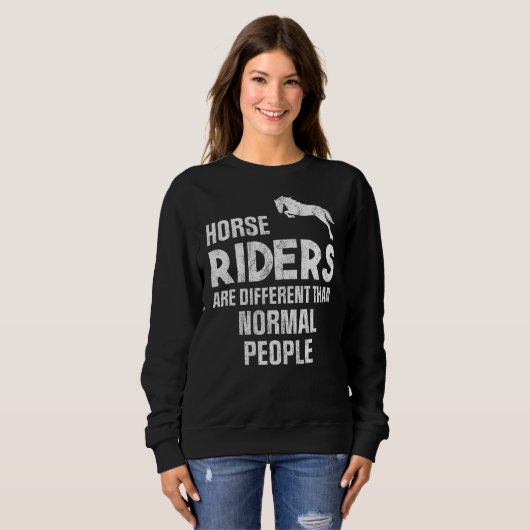 Sweatshirt Cheval (Devant entier)