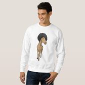 Sweatshirt Cheval Afro (Devant entier)