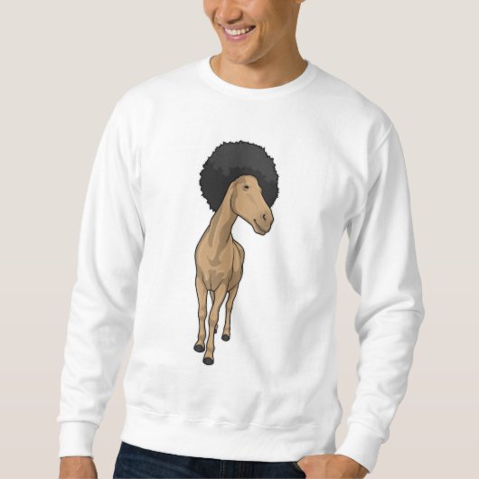 Sweatshirt Cheval Afro (Devant)