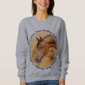 Sweatshirt Cheval arabe Fierté arabe (Devant)