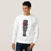 Sweatshirt Cheval avec Cylindre (Devant entier)