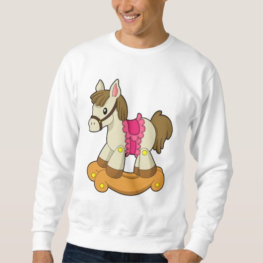 Sweatshirt Cheval comme Cheval à bascule.PNG (Devant)