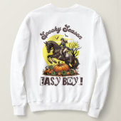 Sweatshirt Cheval de la saison effrayante (Design dos)