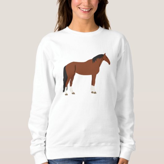 Sweatshirt Cheval Design (Devant)