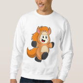 Sweatshirt Cheval en costume (Devant)