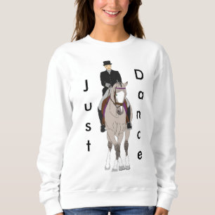 Sweatshirt Cheval et cavalier de Grulla de dressage