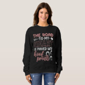Sweatshirt Cheval fille d'équitation (Devant entier)
