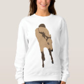 Sweatshirt Cheval isabelle jouant (Devant)