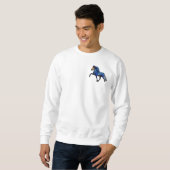 Sweatshirt Cheval islandais Stary Night (Devant entier)