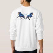 Sweatshirt Cheval islandais Stary Night (Dos)