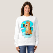 Sweatshirt Cheval sur nuages (Devant entier)
