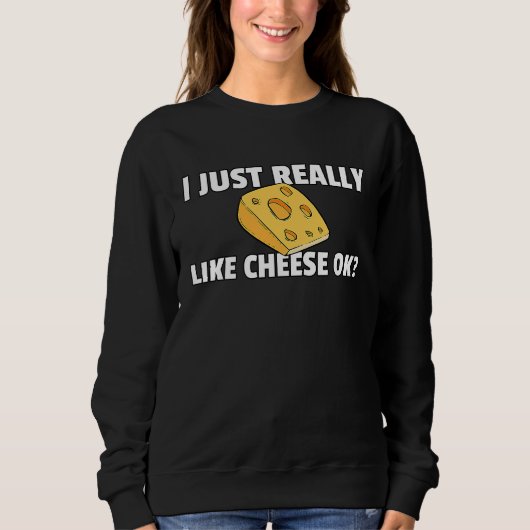 Sweatshirt Cheval Swiss Grillé Cheddar (Devant)