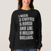 Sweatshirt Cheval Wish (Devant)