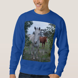 Sweatshirt Chevaux Peekaboo,
