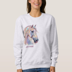 Sweatshirt Chevaux sauvages et pleins d'âme
