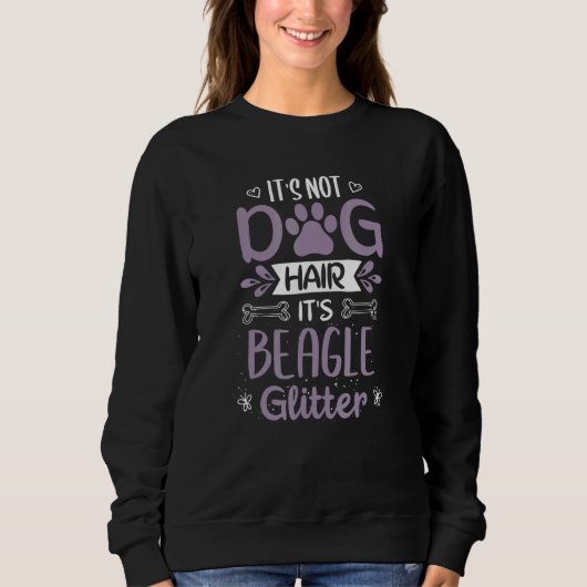 Sweatshirt Cheveux de chien beagle - Cool Swevely Cotes State (Devant)