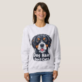 Sweatshirt Cheveux de chien, ne t'en fais pas (Devant entier)