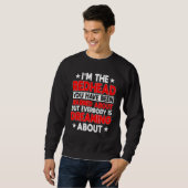 Sweatshirt Cheveux Redhead Girl Ginger Reddish (Devant entier)