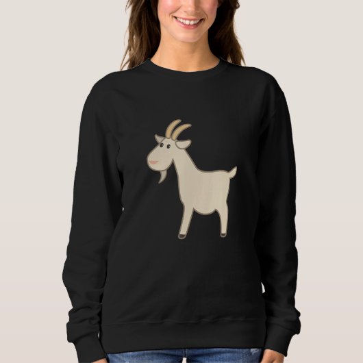 Sweatshirt Chèvre (Devant)