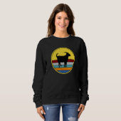 Sweatshirt Chèvre éleveur Halter chèvre (Devant entier)