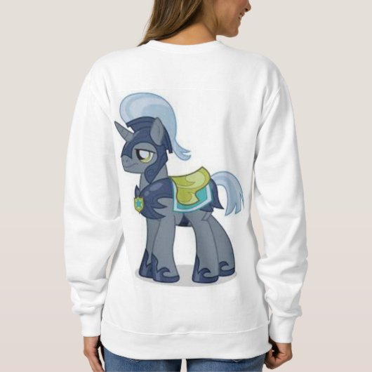 Sweatshirt chèvre heureuse (Dos)