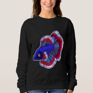 Sweatshirt Chibi Betta Fish