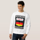 Sweatshirt Chicago Allemand Américain (Devant entier)