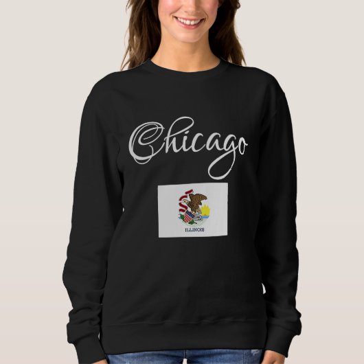 Sweatshirt Chicago, Illinois USA 1 (Devant)