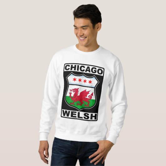 Sweatshirt Chicago Welsh American (Devant entier)