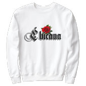 Sweatshirt Chicana Rose Rouge