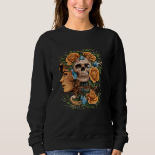 Sweatshirt Chicano Chicana La Raza Barrio Tatouage Art Décès
