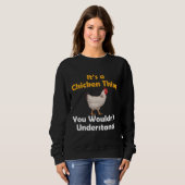 Sweatshirt Chicken Chicken Thing (Devant entier)