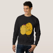 Sweatshirt Chicken Couples Wedding Anniversary (Devant entier)
