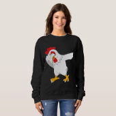 Sweatshirt Chicken Dab   (Devant entier)