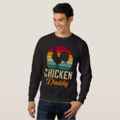 Sweatshirt chicken daddy 25 (Devant entier)