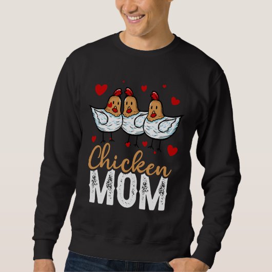 Sweatshirt Chicken Farmer Rooster Femme (Devant)