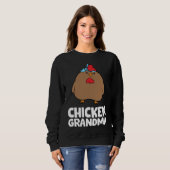 Sweatshirt Chicken Grandma Chicken   (Devant entier)